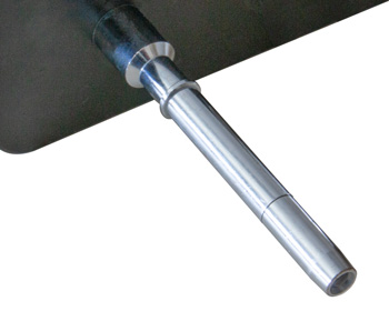 Bild Anschluss Lichtleiter am Versorgungsstecker eines flexiblen Endoskopes
